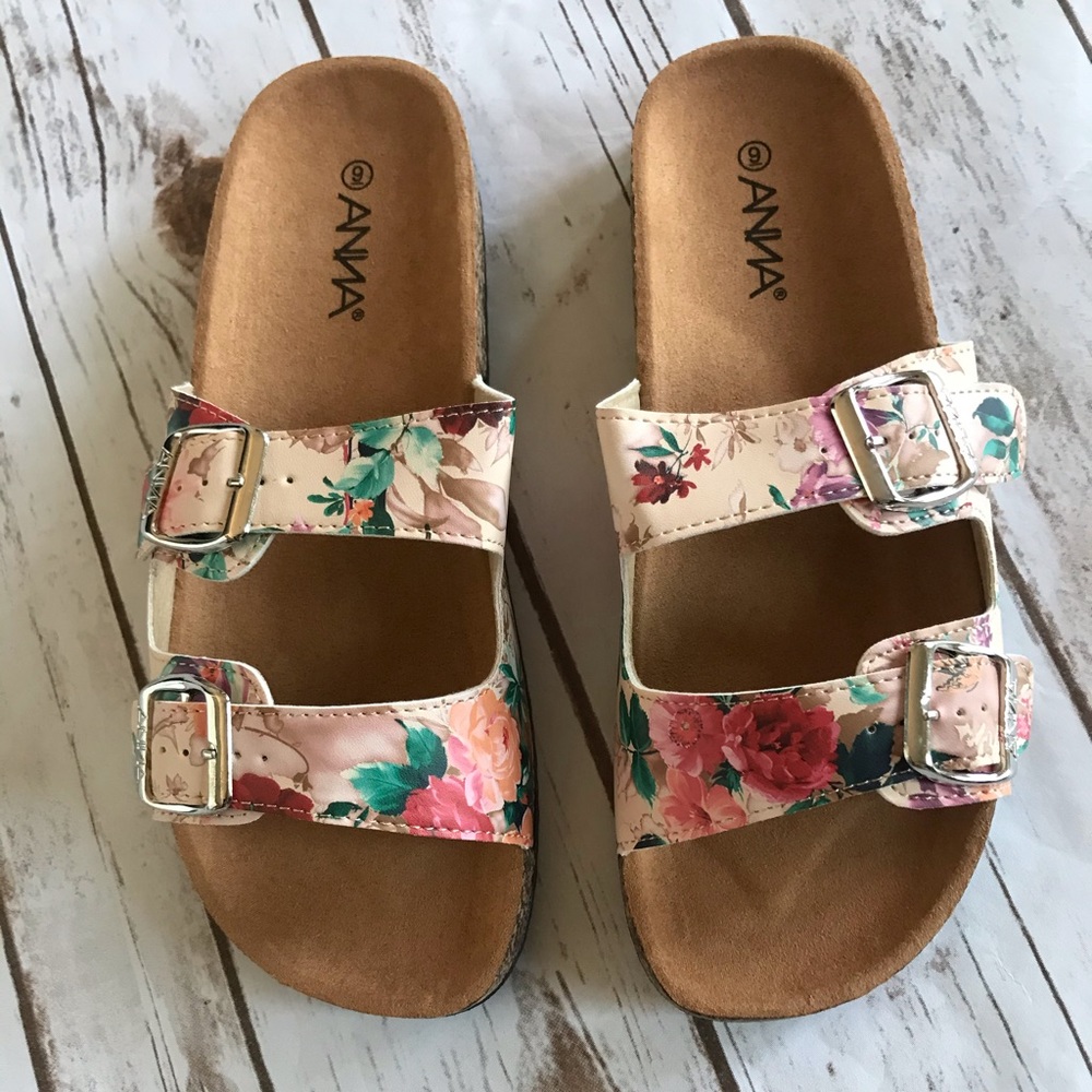 Floral Slip-on Sandal - Picture 12 of 15